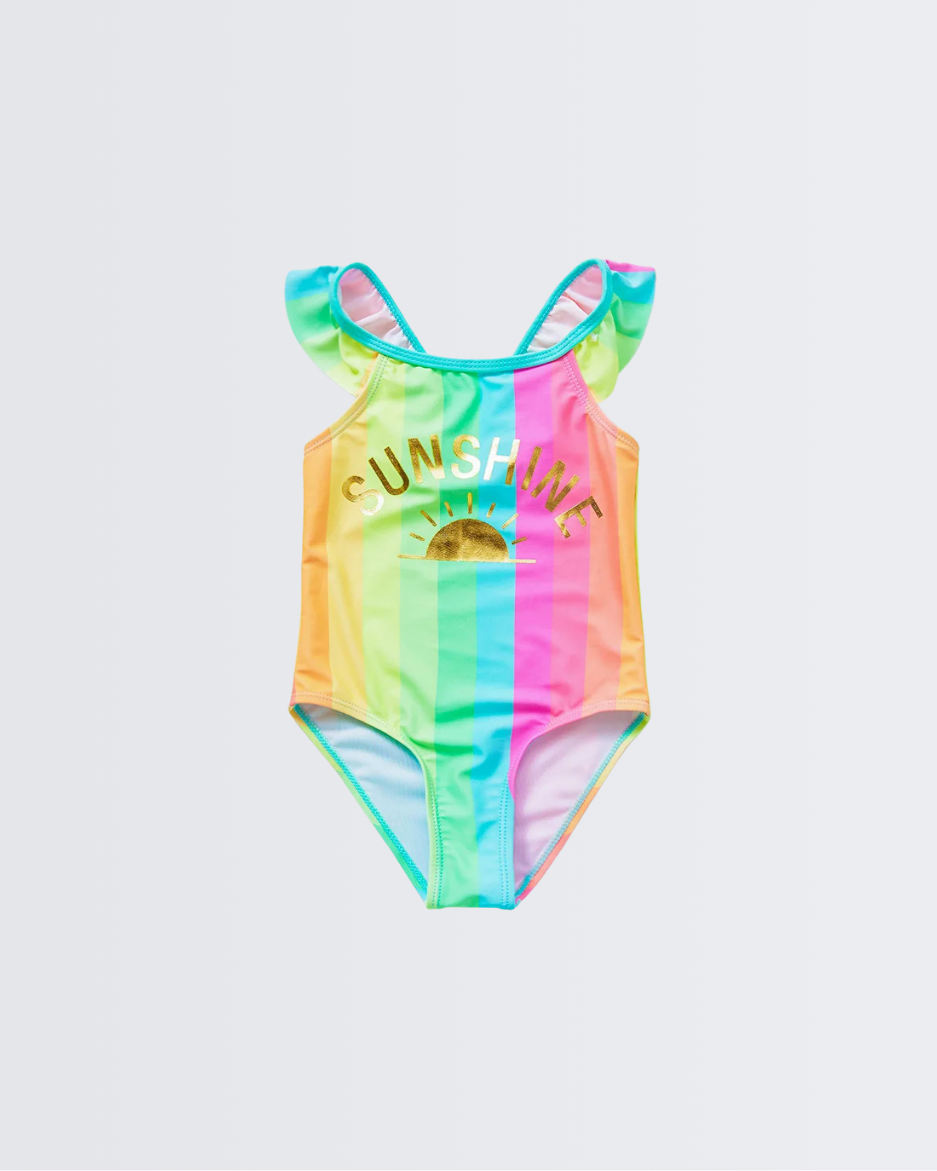Sunshine Stripe One Piece Swimsuit