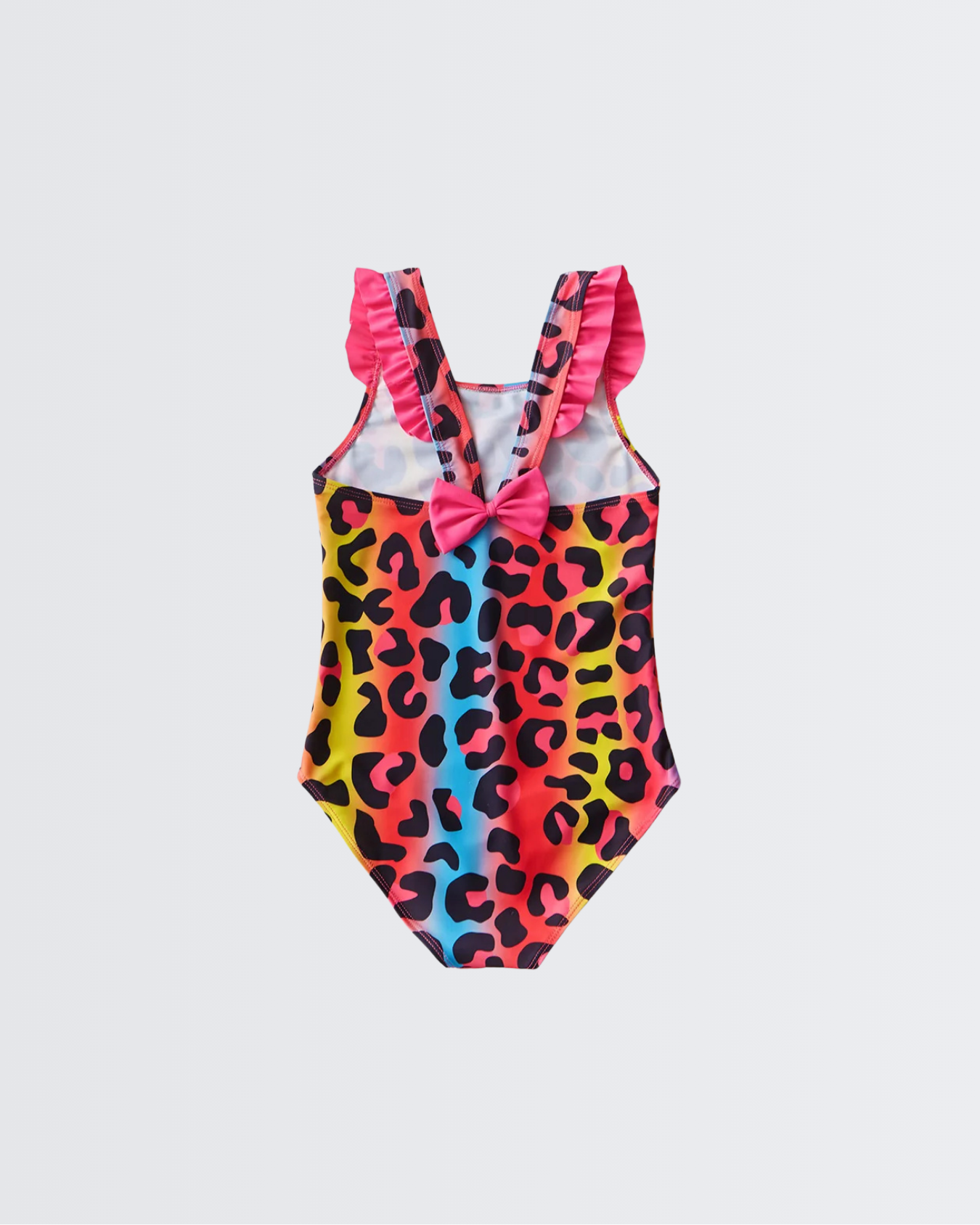 Neon Leopard One Piece Swimsuit