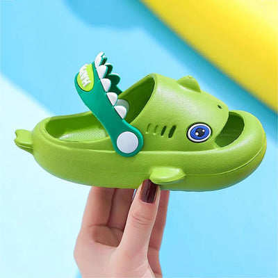 Splashee Green Shark Crokkies