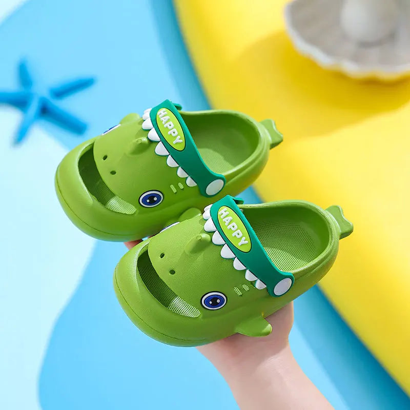 Splashee Green Shark Crokkies