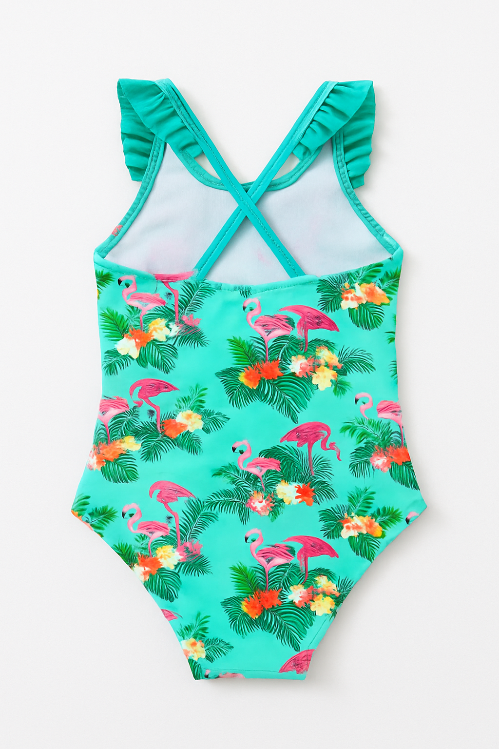 Tropical Flamingo One Piece Swimsuit
