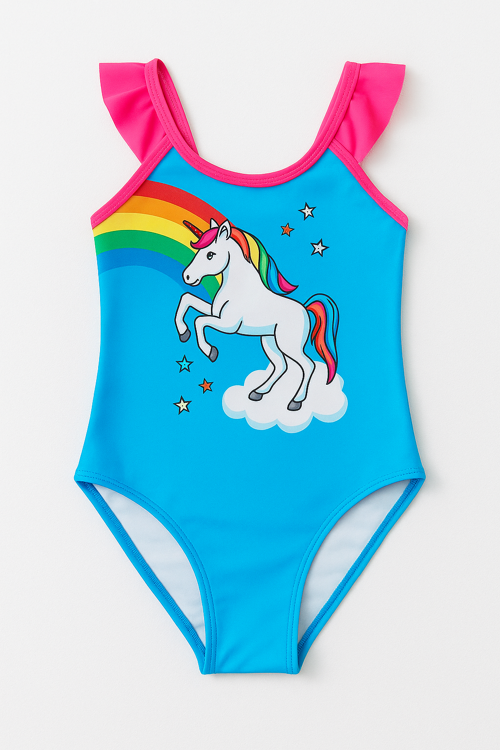 Sky Unicorn Glow One Piece Swimsuit