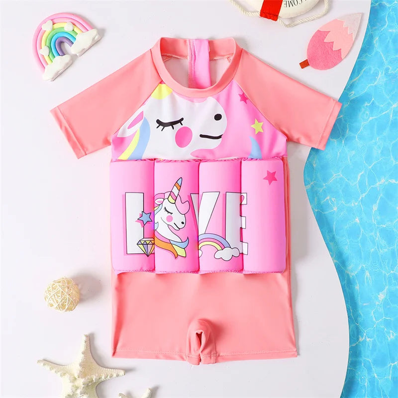 Pink Unicorn – Float & Splash Buoyancy Swim Set