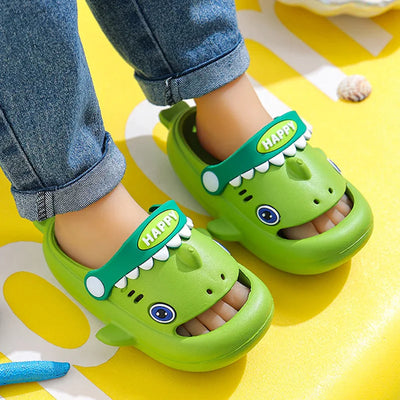 Splashee Green Shark Crokkies