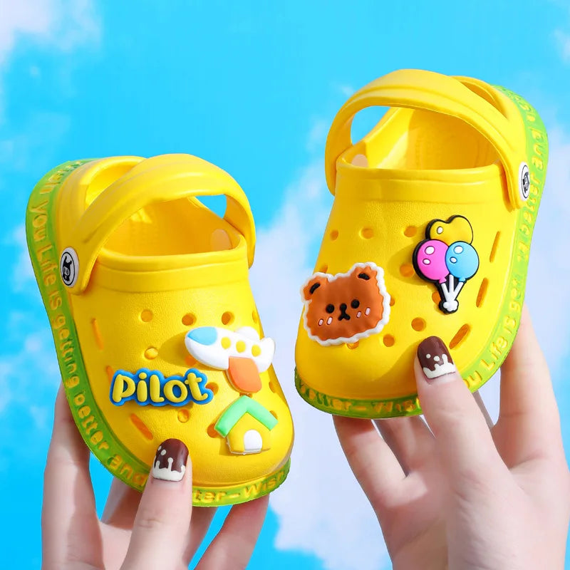 Yellow Splashee Bear Crokkies