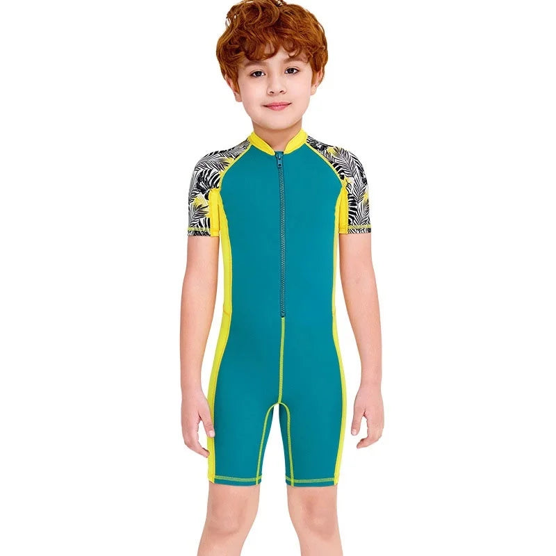 Splashee Tropical Teal ShortySuit