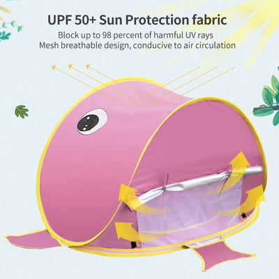 Splashee ShadeShark™ Pool Tent