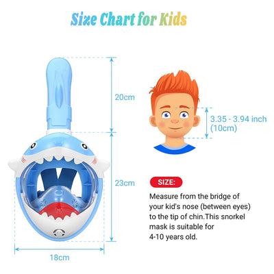 Splashee SharkBreath™ Snorkel Mask