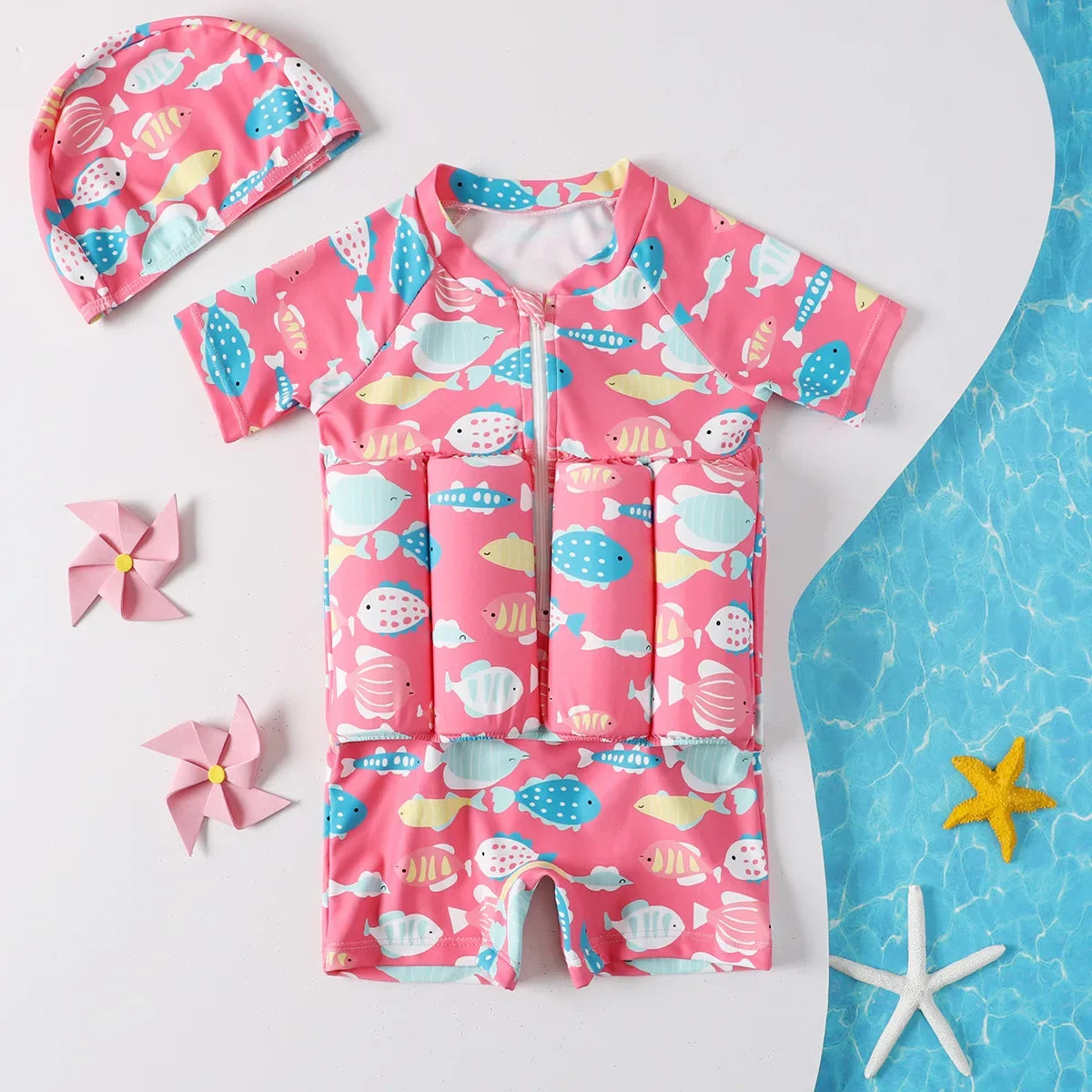 Dark Pink Splash – Float & Splash Buoyancy Swim Set