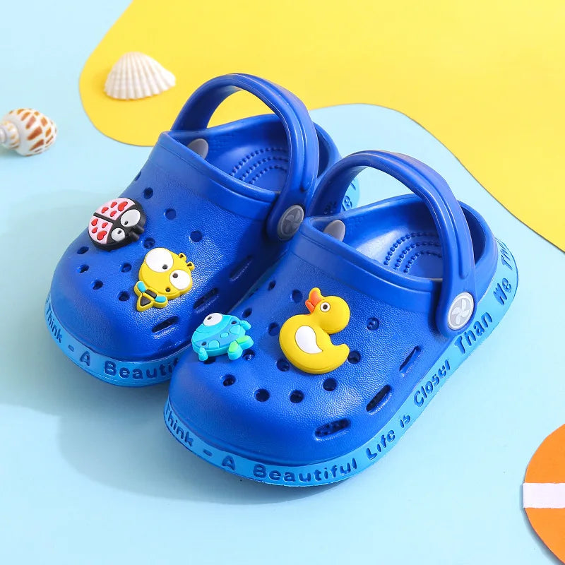 Splashee Navy Blue Friends Crokkies