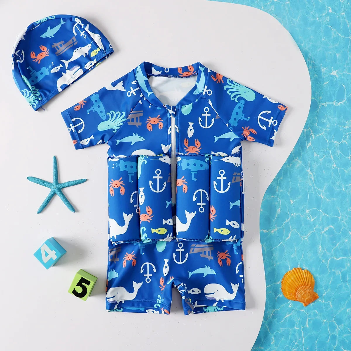 Marine Blue Splash – Float & Splash Buoyancy Swim Set