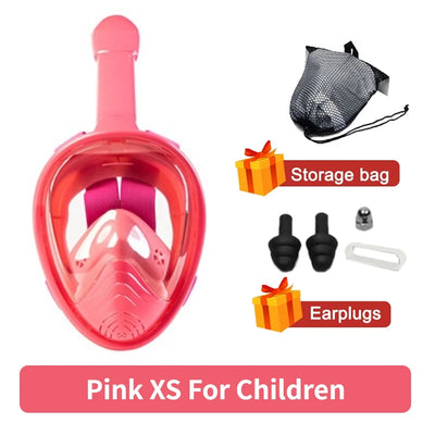 Splashee BubbleBreathe™ Mask - Full Face Snorkel Mask (backup)