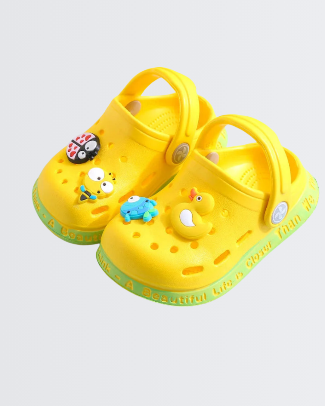 Splashee Yellow Friends Crokkies